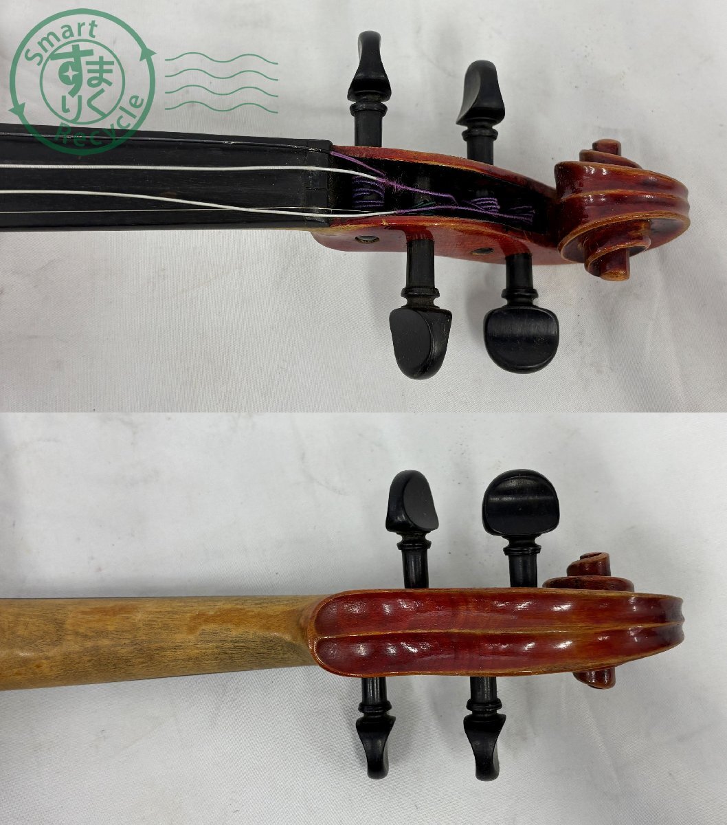 バイオリン メーカー不明 BG0107002 ◎ バイオリン メーカー不明 全長約60cm 弓 ケース
