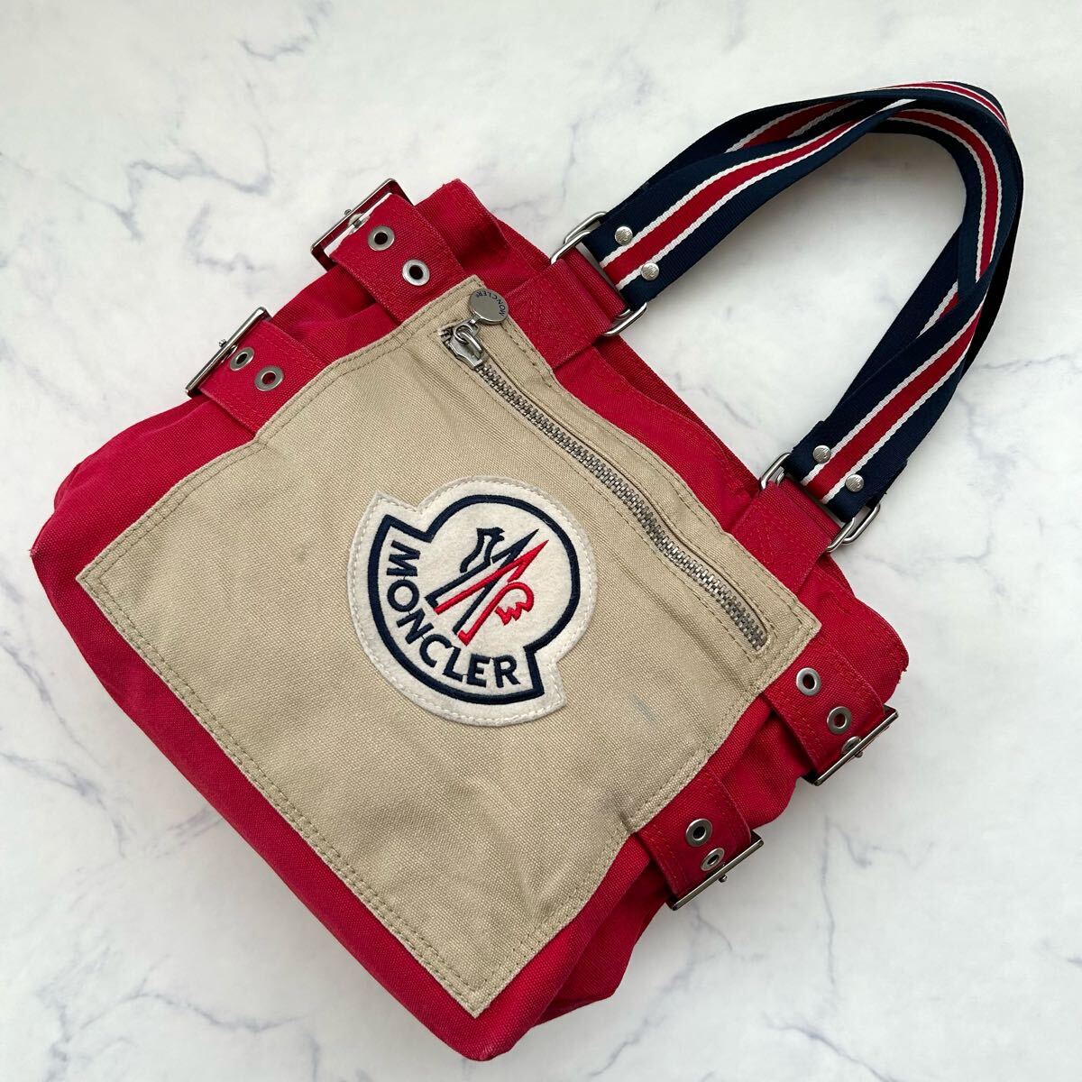 モンクレール　トートバック モンクレール トートバッグ ピアリック ブラック メンズ MONCLER