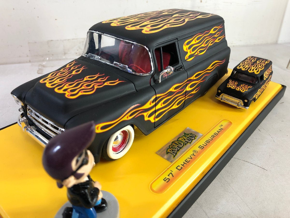 ジェイダトイズ JT 1/24 1957 シボレー サバーバン BLACK ジェイダトイズ JT 1/24 1957 シボレー サバーバン BLACK