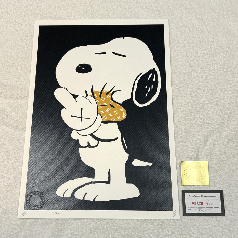 きしー death nyc 世界限定100枚 スヌーピーPEANUT モネ きしー death nyc 世界限定100枚 スヌーピーPEANUT モネ Amazon