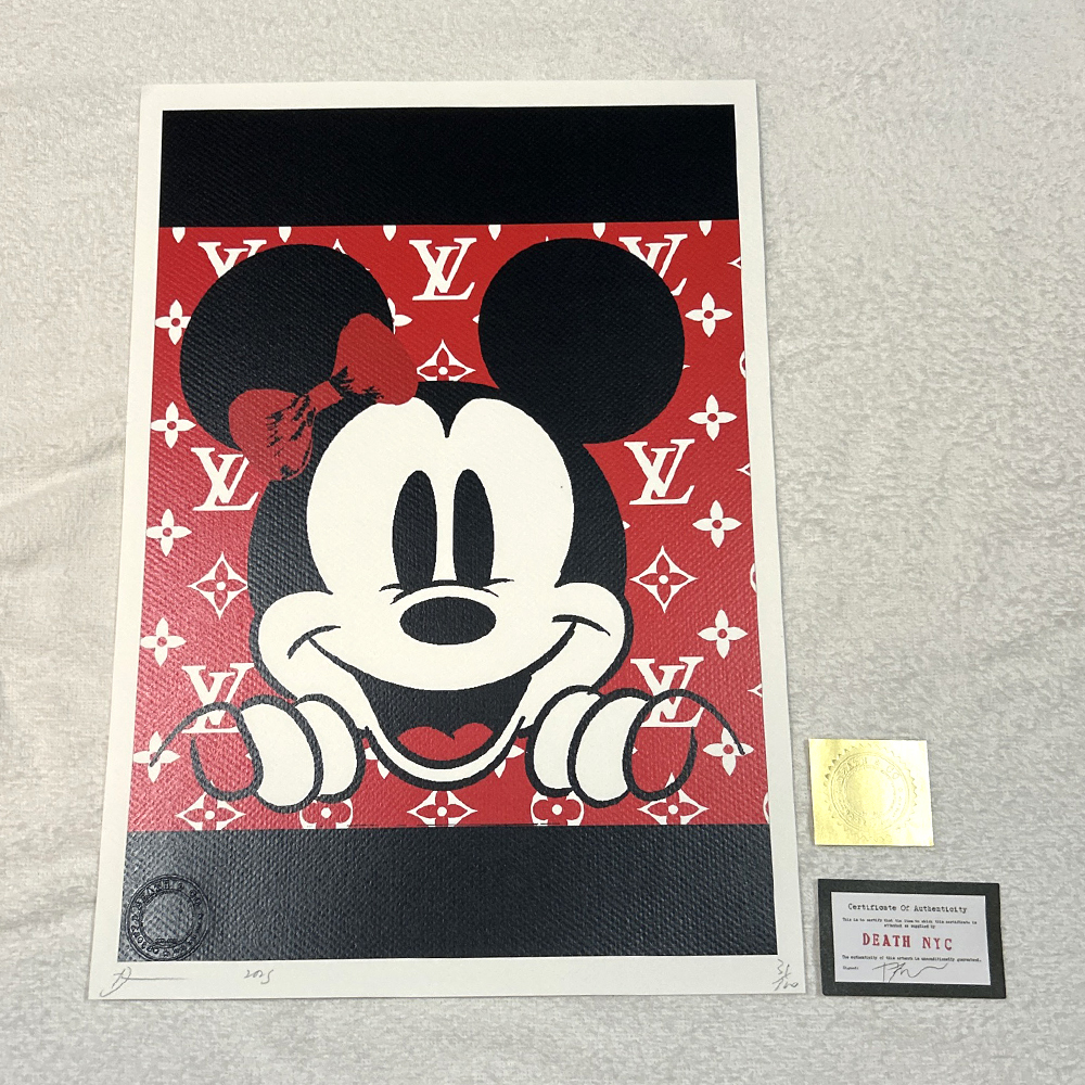 DEATH NYCミッキーマウス LOUISVUITTON Dismaland DEATH NYC ミッキーマウス LOUISVUITTON ルイヴィトン Dismaland