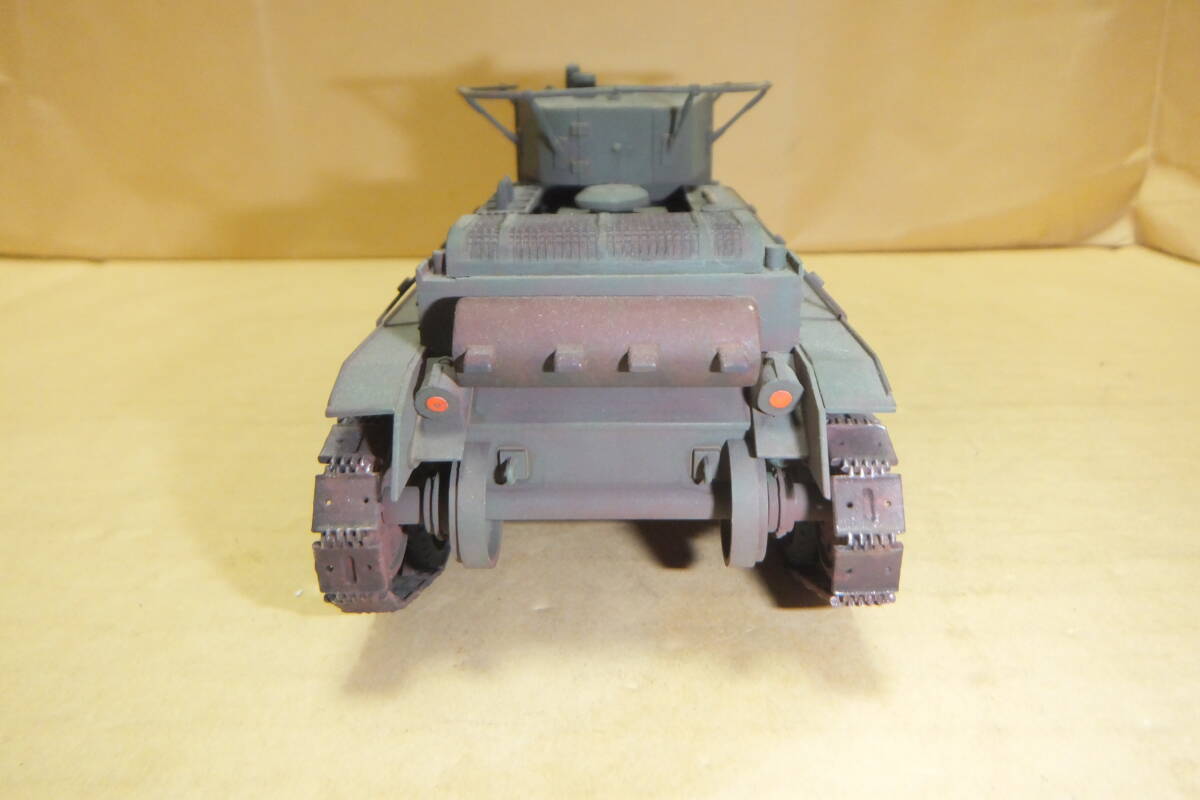 ソビエト軍 軽戦車 BT5 プラモデル 完成品 約17センチ_画像7