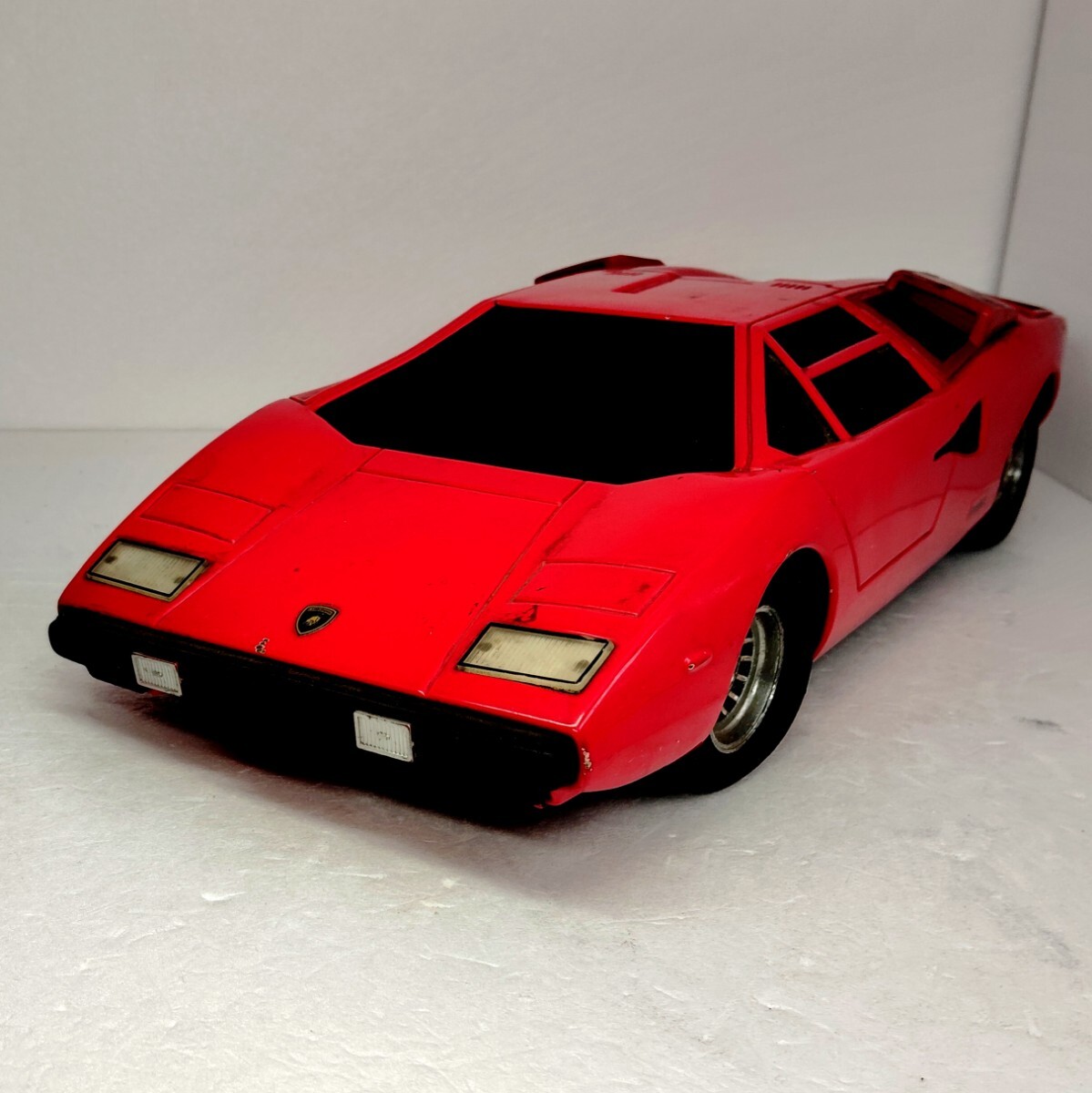 【未使用】カウンタック ラジコン ランボルギーニ 昭和 激レア 青 ブルー 車 未使用】カウンタック ラジコン ランボルギーニ 昭和 激レア 青