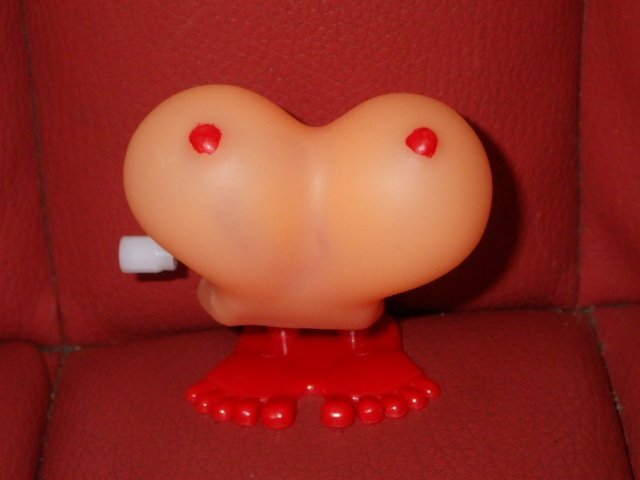 Boobs★ゼンマイ★おもちゃ★人形★子宝★縁起物★ジョーク★パーティー★おっぱい★乳房★ブーブズ★セクシー★秘宝館★エロ★_画像1