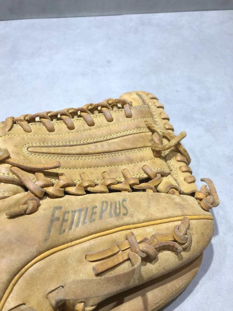 グローブ 【S12901◎】Mizuno FETTLE　ミズノ　野球グローブ　右利き用　【中古】 250729