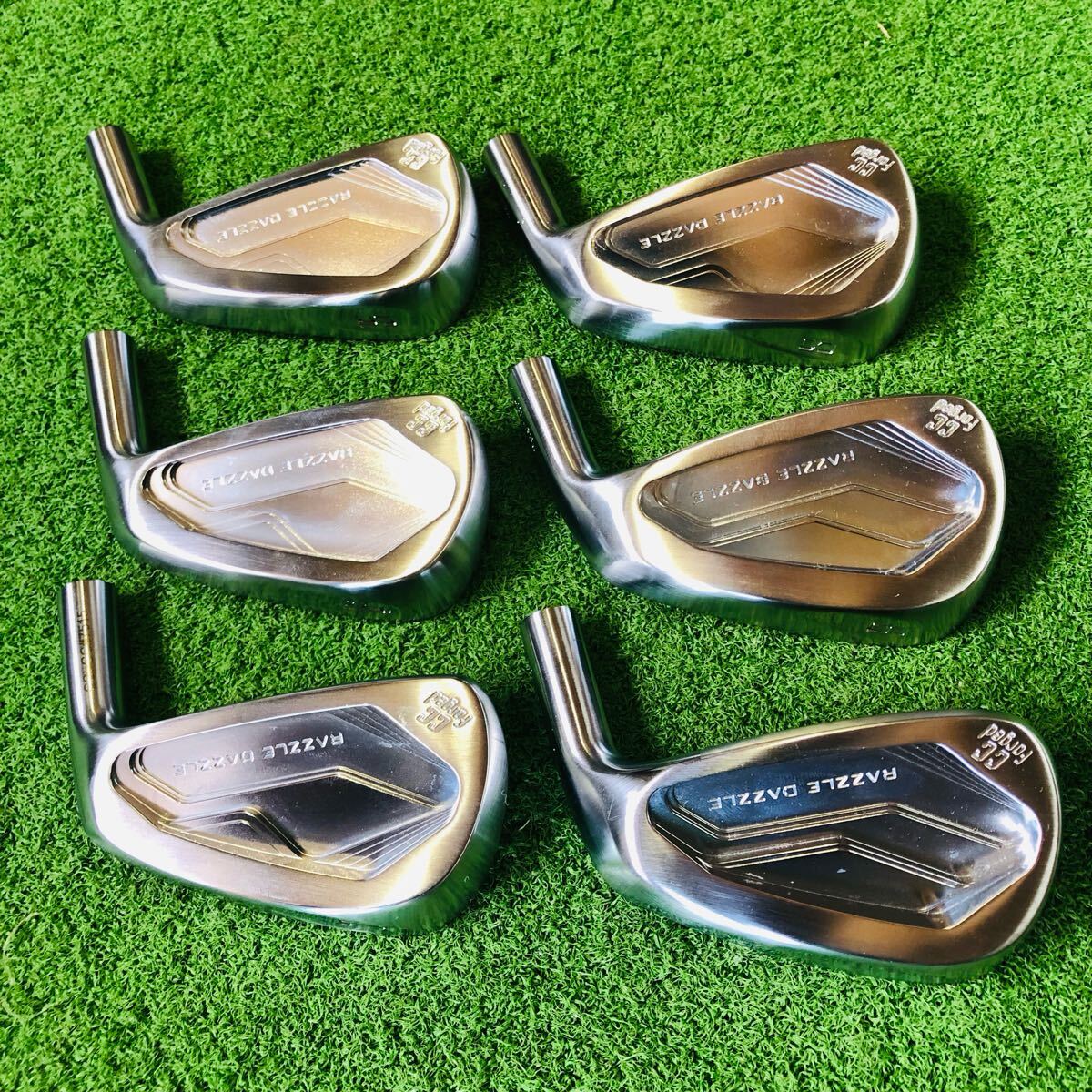 美品　ラズルダズル　CSI-CC フォージド　#5〜P　ヘッド　6ヶ セット　税込