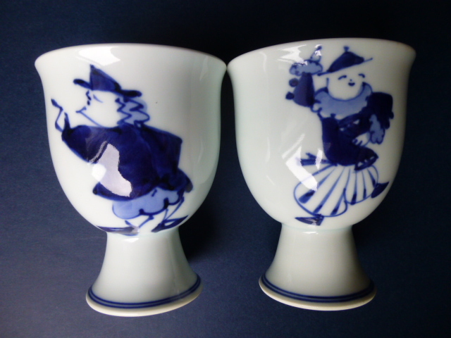 陶器製フリーカップ　 《ペア》 　約、８（直径）×10（高さ）ｃｍ　送料510円_画像4