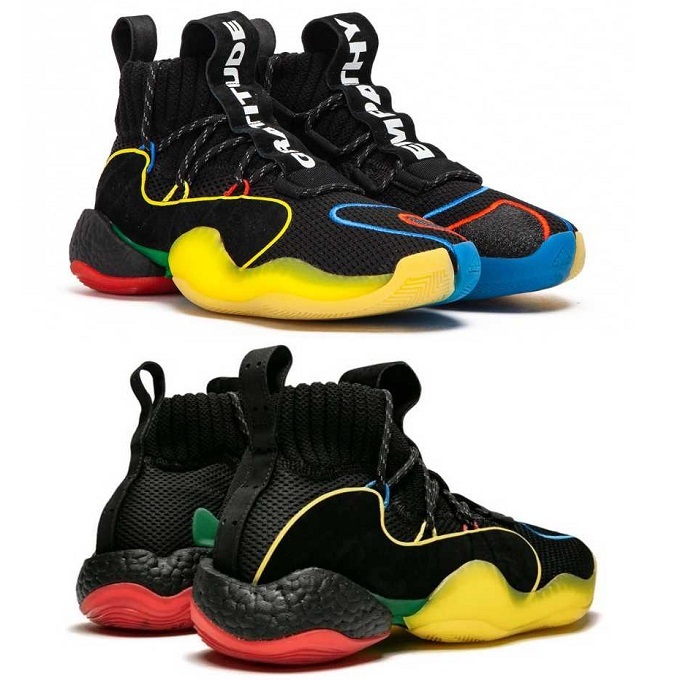  Adidas 26.5cmk Lazy BYW LVL Xfareru Williams collaboration regular price 31900 jpy black Originals CRAZY BYW LVL X PW originals 