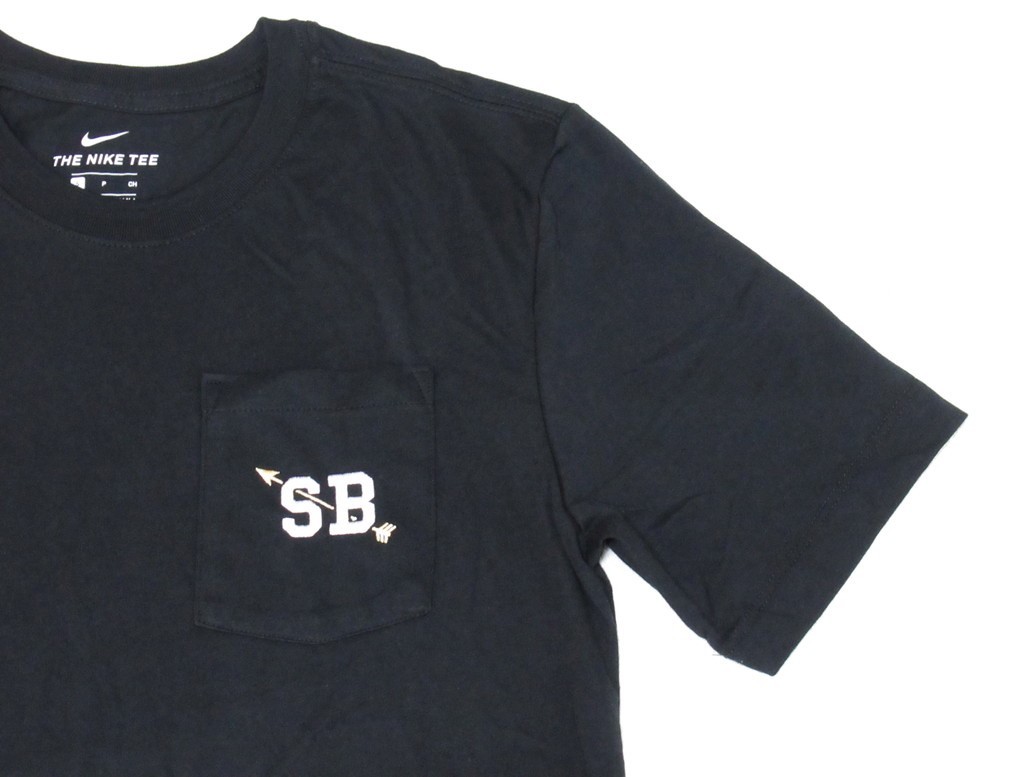 NIKE SB SWEETHRT E Tシャツ ブラック M ナイキ スケートボーディング スケボー ポケット 黒 矢 BV7036-010_画像6