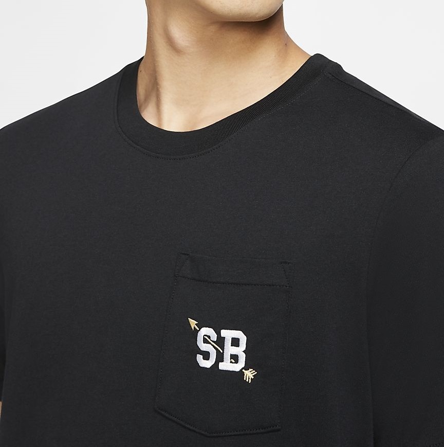 NIKE SB SWEETHRT E Tシャツ ブラック M ナイキ スケートボーディング スケボー ポケット 黒 矢 BV7036-010_画像1