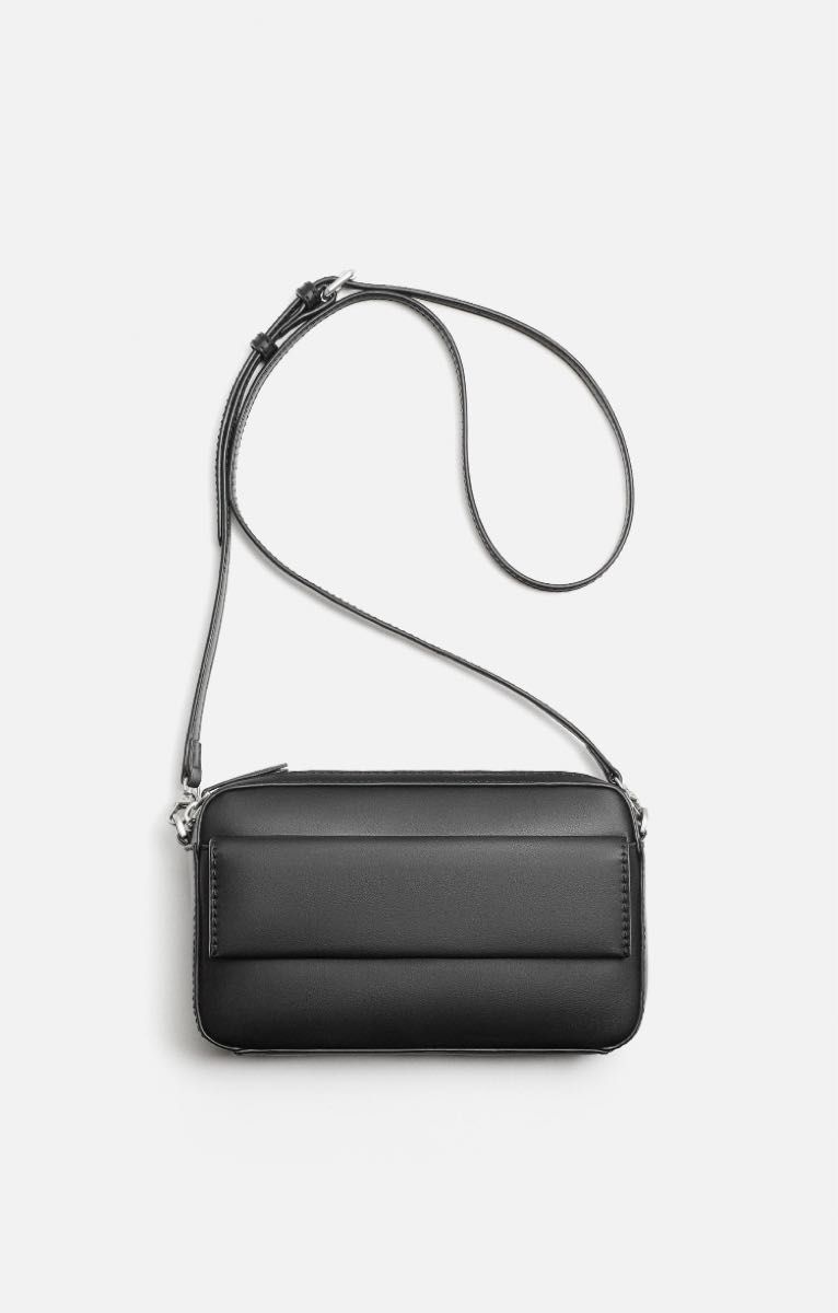【ZARA】無地ショルダーバッグ ZARA 無地ショルダーバッグ|Yahoo!フリマ(旧PayPayフリマ)