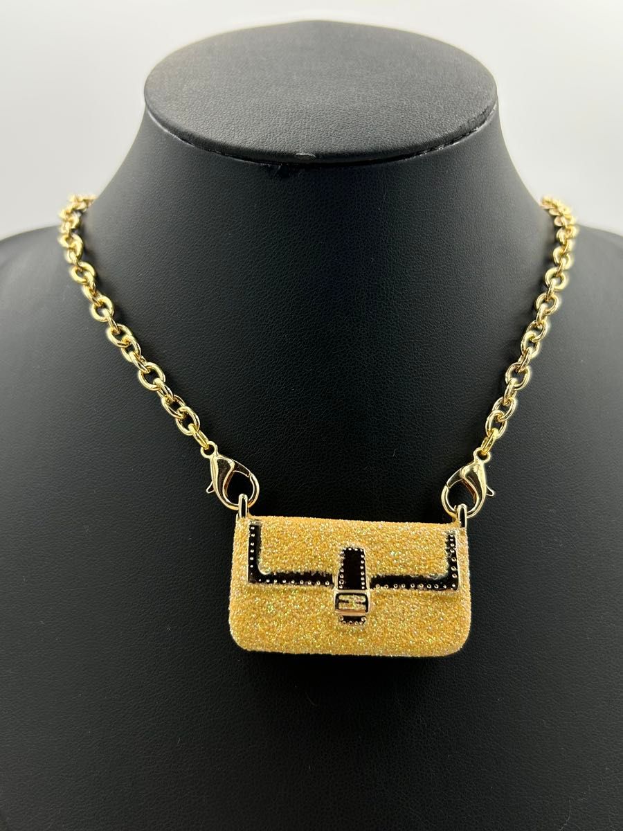 FENDI バッグアクセサリー&チャーム FENDI フェンディ バッグモチーフ ストラップ チャーム