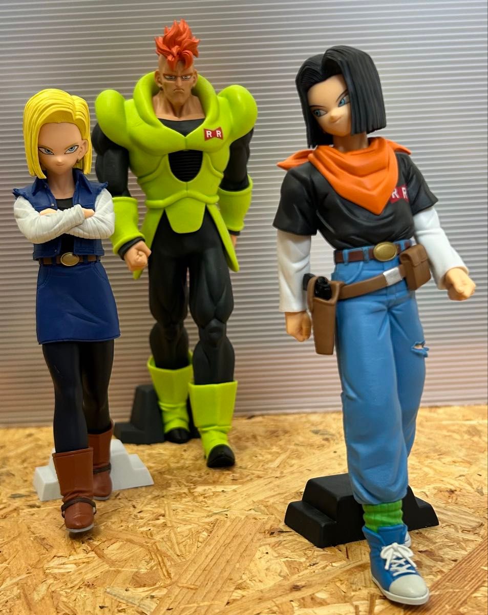 ドラゴンボール SOLID EDGE WORKS人造人間16号17号18号セル ドラゴンボール SOLID EDGE WORKS 人造人間16号 17号 18号