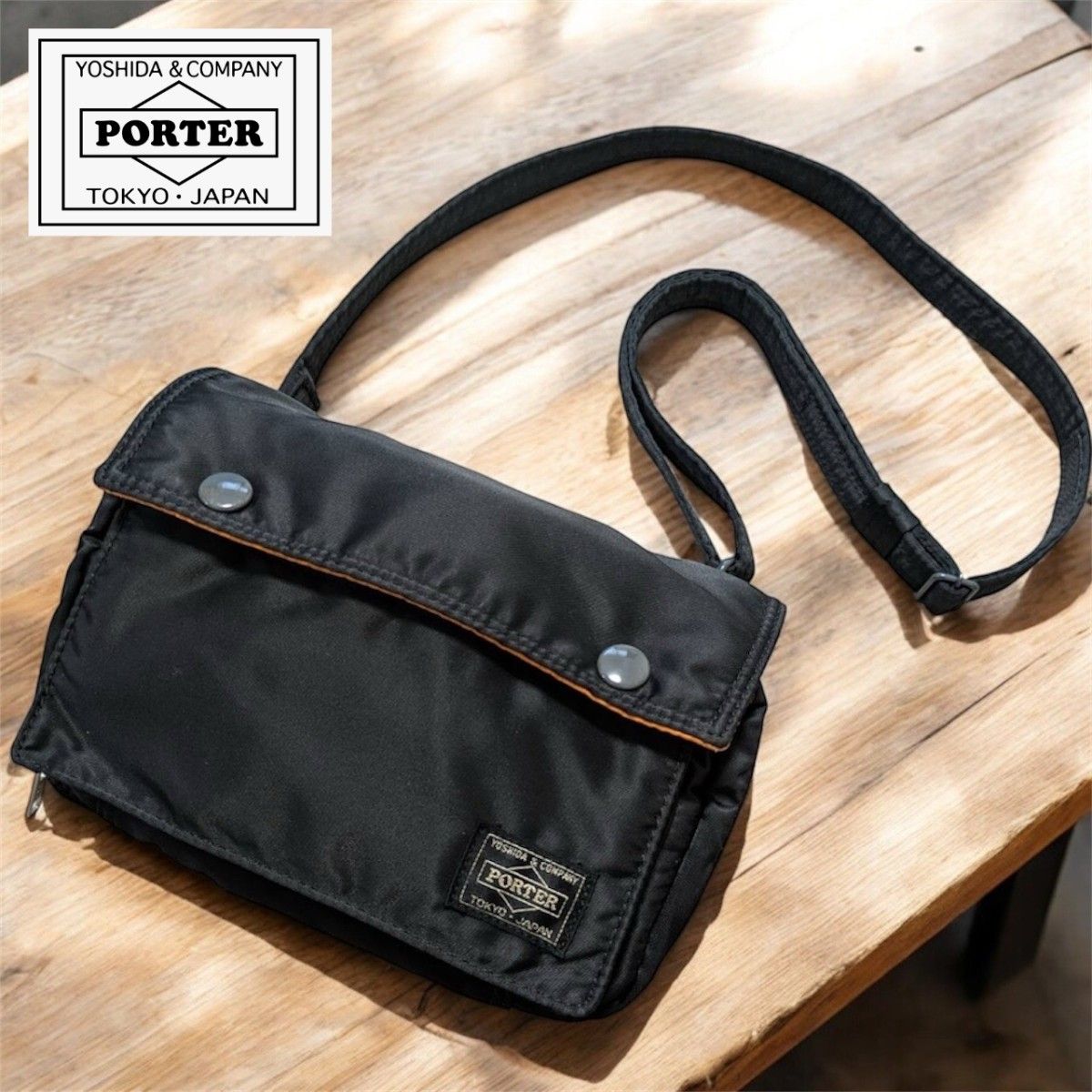 美品 PORTER ポーター タンカー ショルダーバッグ 2way 2層 通勤 美品 ポーター PORTER タンカー ショルダーバッグ ウォレット