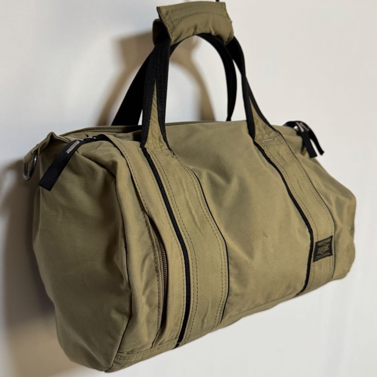 【希少】ポーターPORTER 2way ミニボストン ショルダーバッグ カーキ 希少 ポーター PORTER 吉田カバン ミニボストン ショルダー