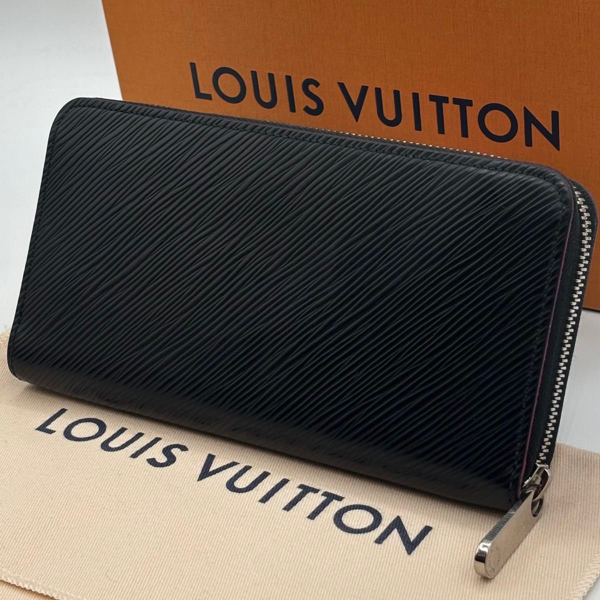 未使用保管品 ルイヴィトン ジッピーウォレット エピ 長財布 ブラック 未使用級 ルイヴィトン 長財布 ジッピーウォレット ノワール