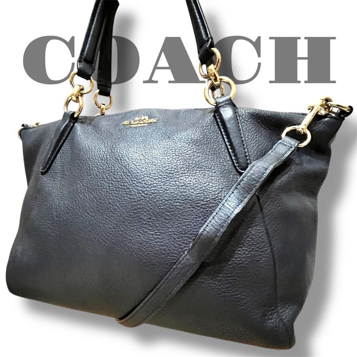 コーチ 肩掛け ハンドバッグ COACH コーチ 2way ショルダーバッグ ハンドバッグ レザー