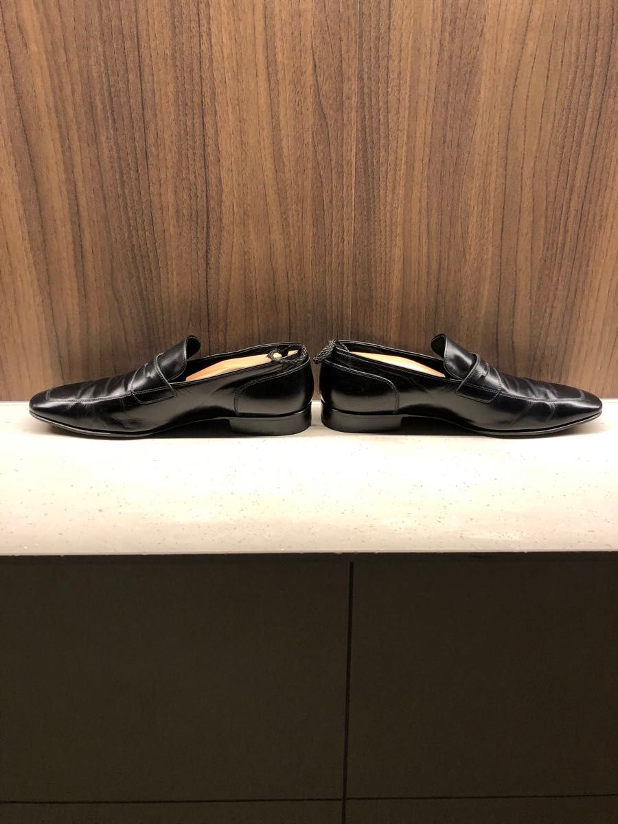 LOUIS VUITTON ドレスシューズ/ローファー 黒 4103425A0062 ルイヴィトン革靴 ビジネスシューズ メンズ ブラック ドレス