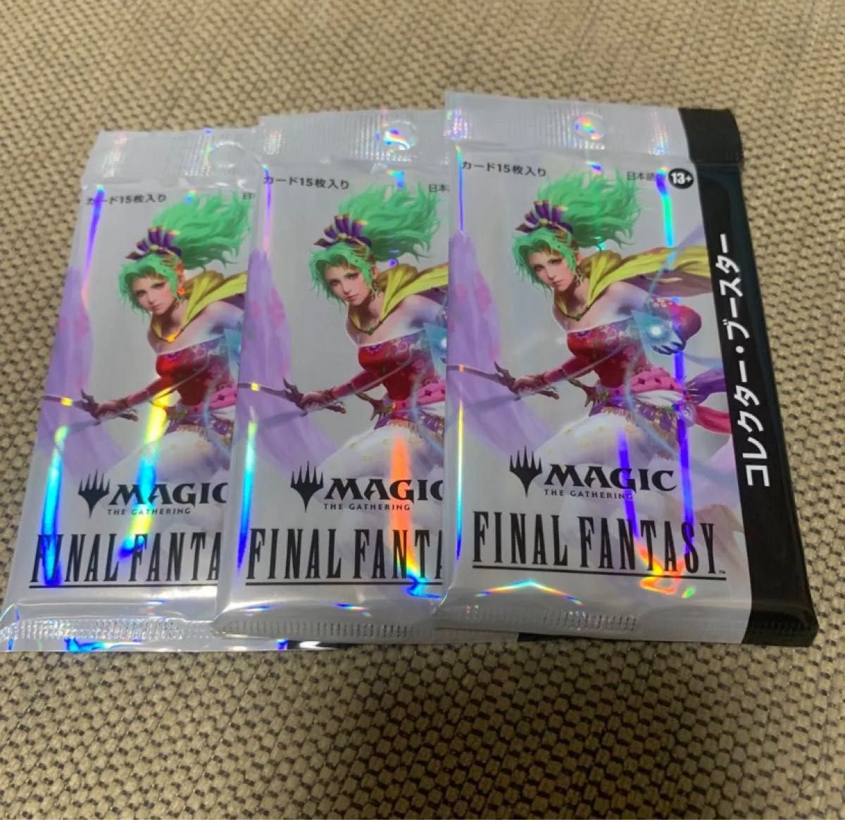 MTG FF ファイナルファンタジー コレクターブースター日本語版3パックセット MTG FF コレクター ブースター 日本語版 3パック ファイナル