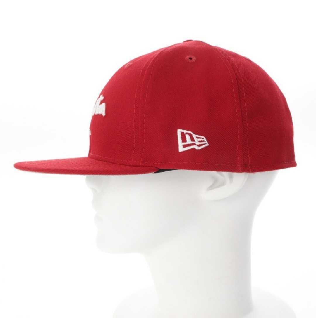 Metropolitan USA 58サイズ メトロポリタン NEW ERA ニューエラ 59FIFTY フラッグロゴ刺繍 キャップ 赤 ユニセックス帽子_画像9