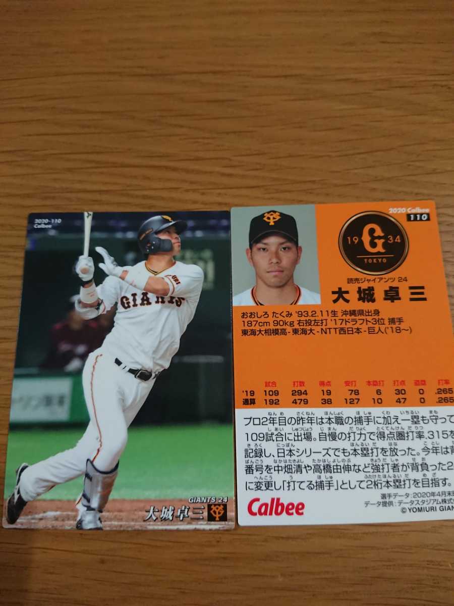 カルビー プロ野球チップス 第２弾 2020 巨人 同梱発送可能_画像1