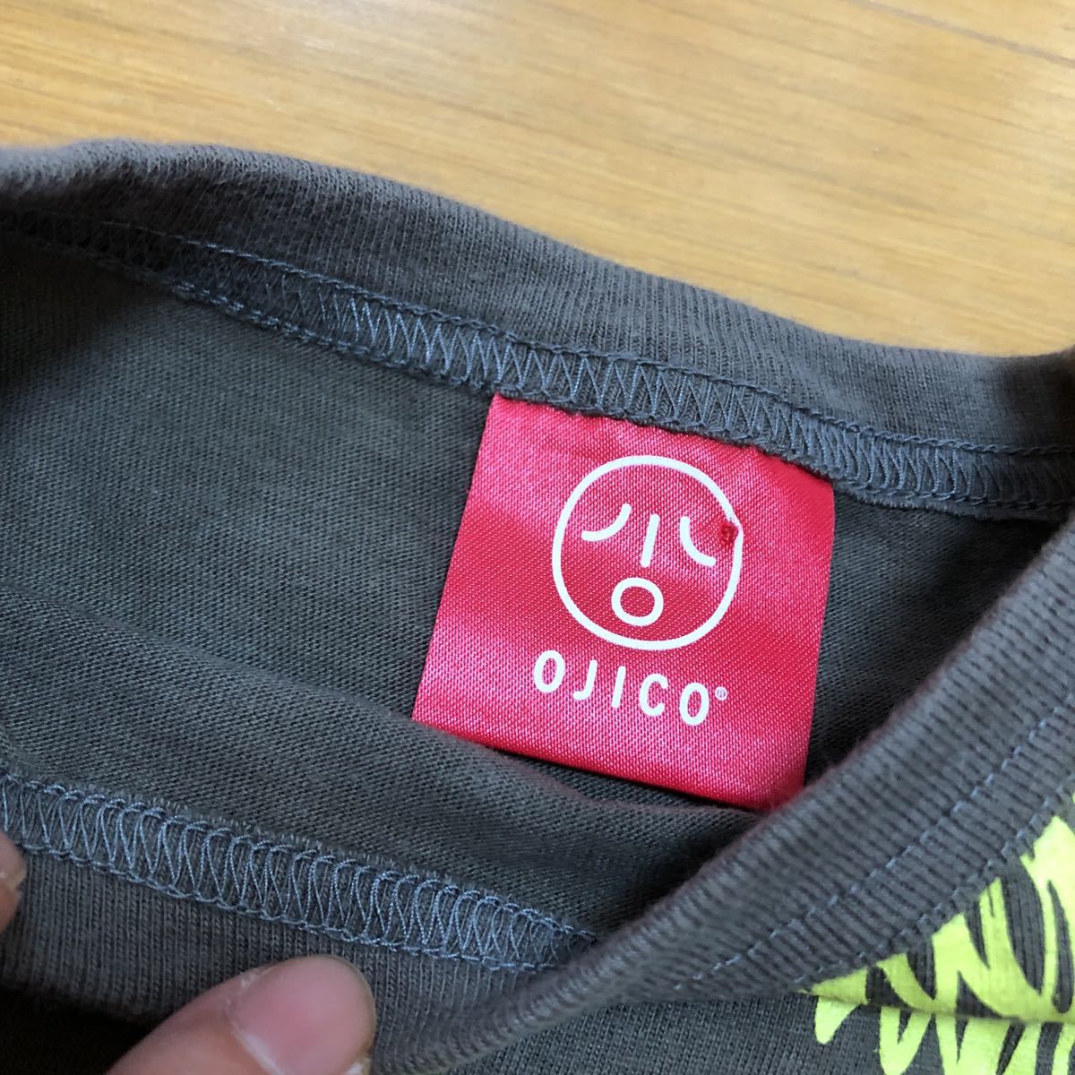 オジコ　半袖Tシャツ 4A 100センチ　トップス　キッズ　ジュニア　ゾウ　サル　OJICO_画像5