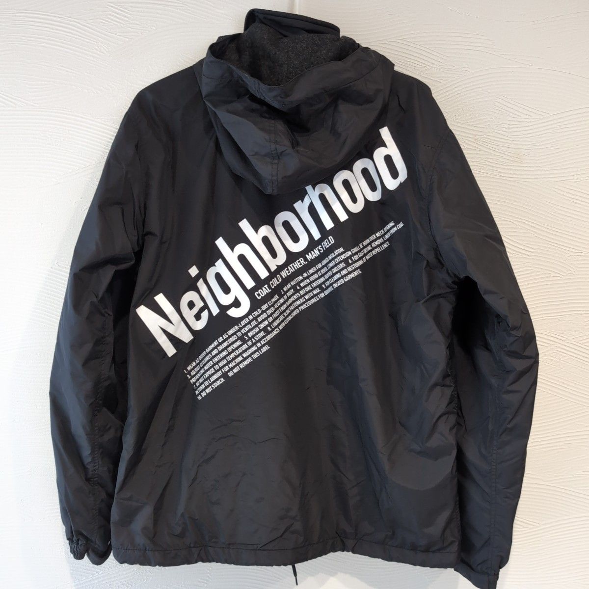 NEIGHBORHOOD フード付きナイロンジャケット NEIGHBORHOOD ナイロンジャケット フリース|Yahoo!フリマ(旧