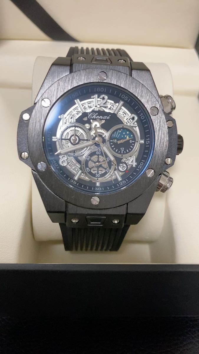 1342w 高品質 ブランド腕時計 オマージュ スーツ防水 クロノグラフ可動 ダイバーズウォッチ ステンレス サーフィン