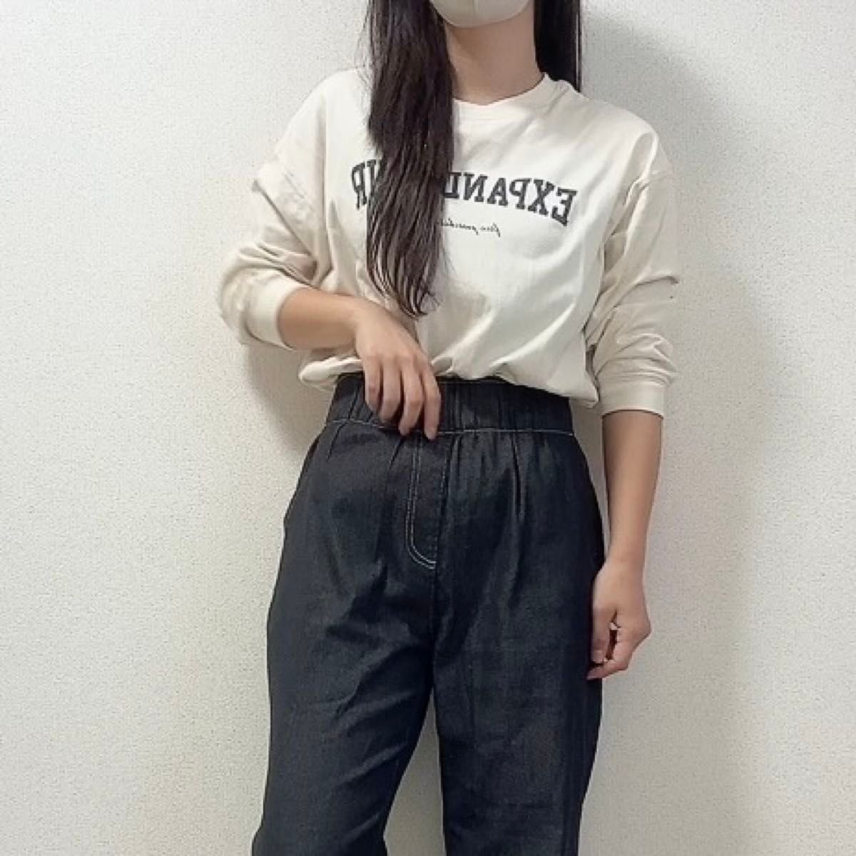 ロゴ長袖 Tシャツ