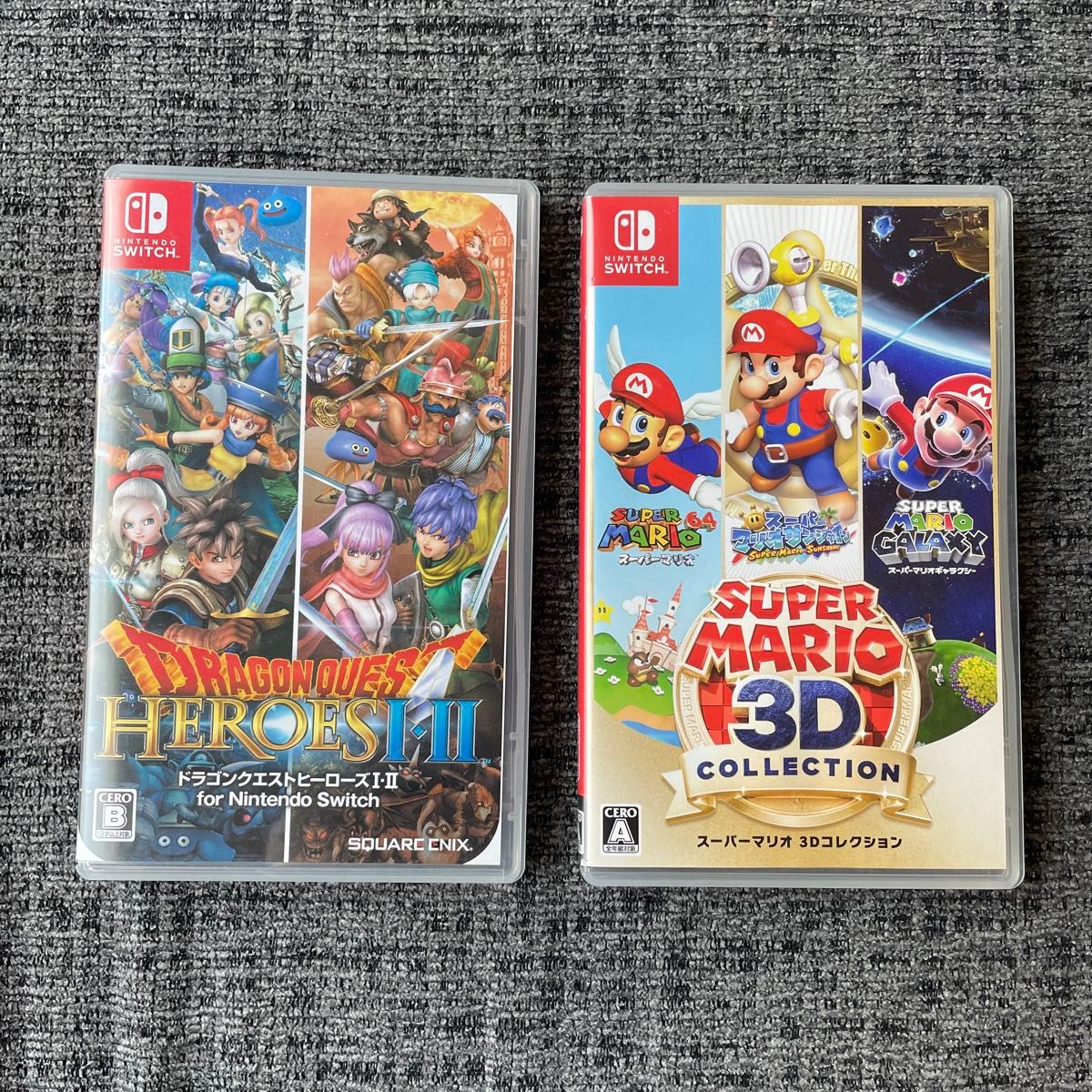 スーパーマリオ 3Dコレクション & ドラゴンクエストヒーローズI・II 2個セット】ドラゴンクエストヒーローズ & スーパーマリオ3D