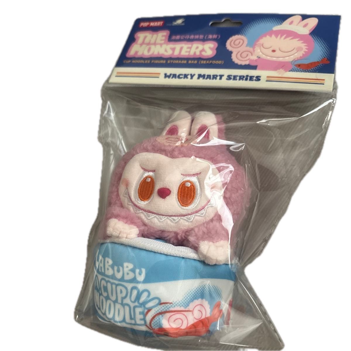 the monsters wacky mart シーフード ストレージバッグ THE MONSTERS Wacky Mart シリーズ カップ麺ストレージバッグ