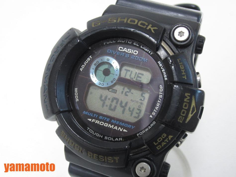送料無料 CASIO カシオ FROGMAN フロッグマン トリプルクラウン メンズ
