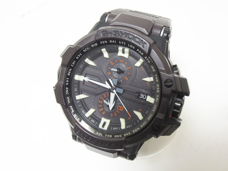 CASIO Casio G-SHOCK G shock SKYCOCKPIT Sky Cockpit wristwatch men's watch Tough Solar GW-A1000FC-5AJF