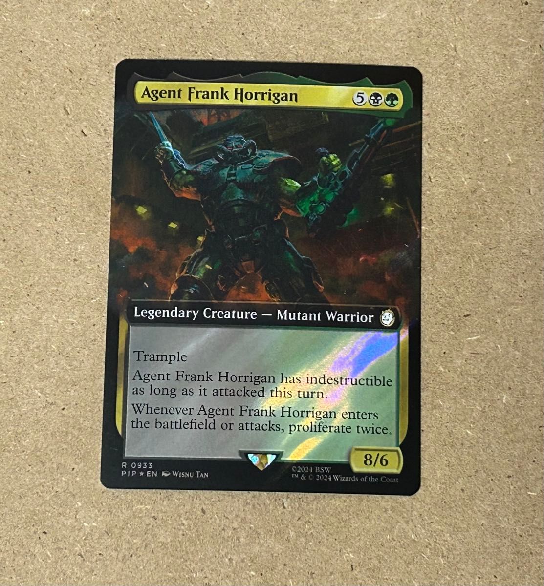 MTG 形成師の聖域 Foil プロモマーク付き ロシア語 ② MTG エージェント フランク・ホリガン Foil 拡張 サージfoil