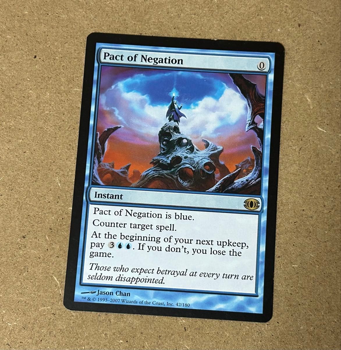 MTG 否定の契約 MPS 英語版 foil 1枚 MTG 否定の契約 Pact of Negation 英語|Yahoo!フリマ(旧PayPay