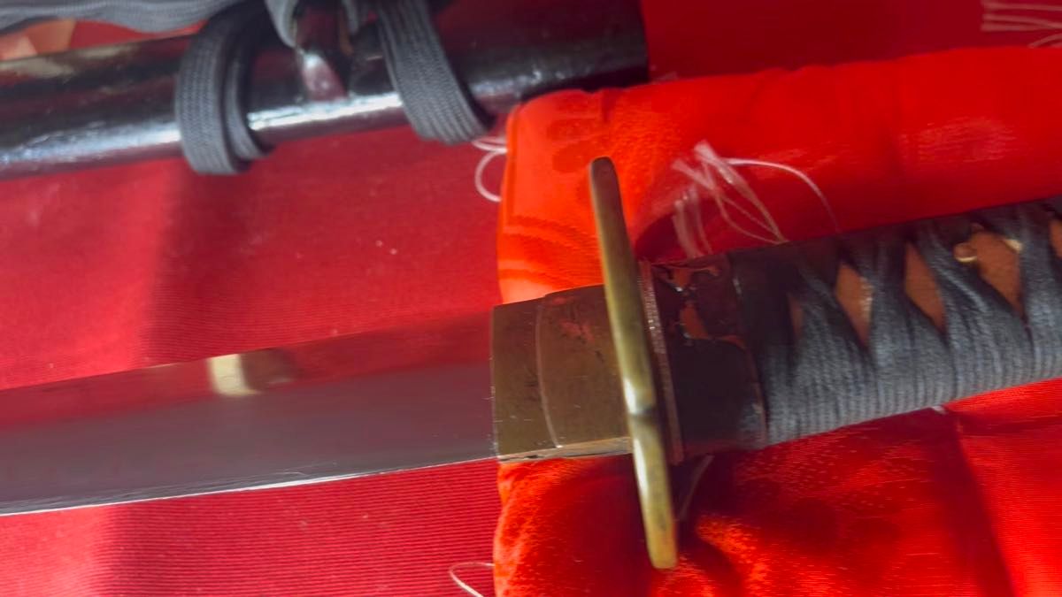刀 64.4センチ 刀剣 日本刀 武具 古美術 骨董 重ねもあり研ぎ減りも少なく 錆も傷も少な目 大刀 拵え