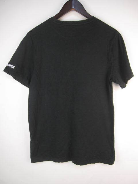Z.Y.INSTITUTE Tシャツ 半袖 コットン M 黒 メンズ E505_画像2