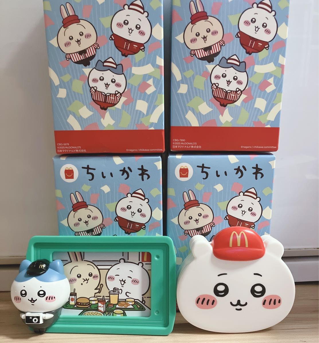 ちいかわ マック ハッピーセット マクドナルド コンプリート 第2弾 第二弾 ちいかわ マック ハッピーセット マクドナルド コンプリート 第2