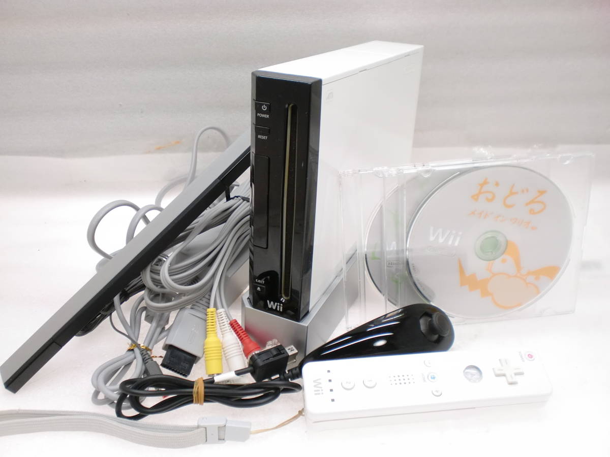 20771 Wii body built-in soft ( Mario B3,.poke,poke snap, Bomberman ) equipped other soft attaching present condition goods 
