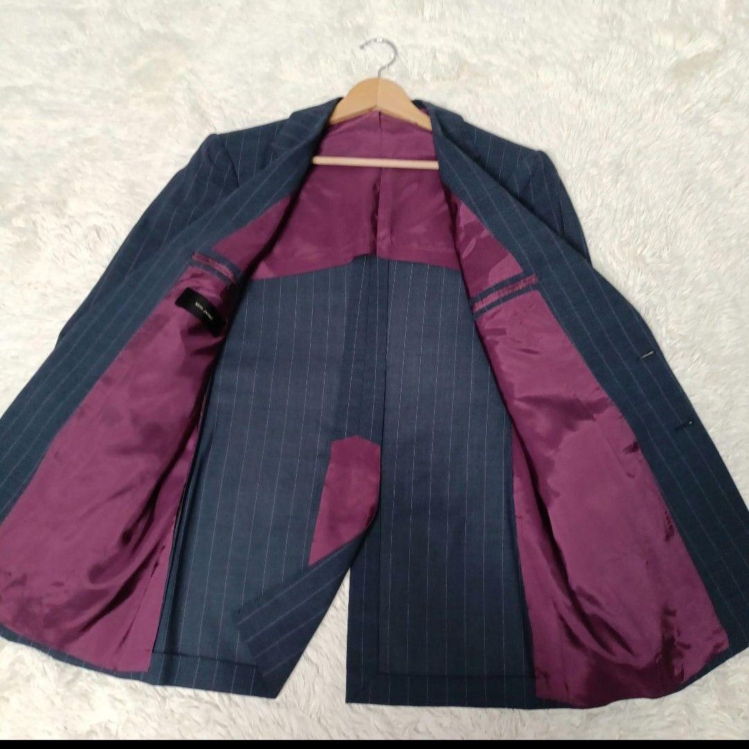 RING JACKET スーツ セットアップ シルク混 コーデュロイ 絹 美品 RING JACKET リングヂャケット シルク混 セットアップ
