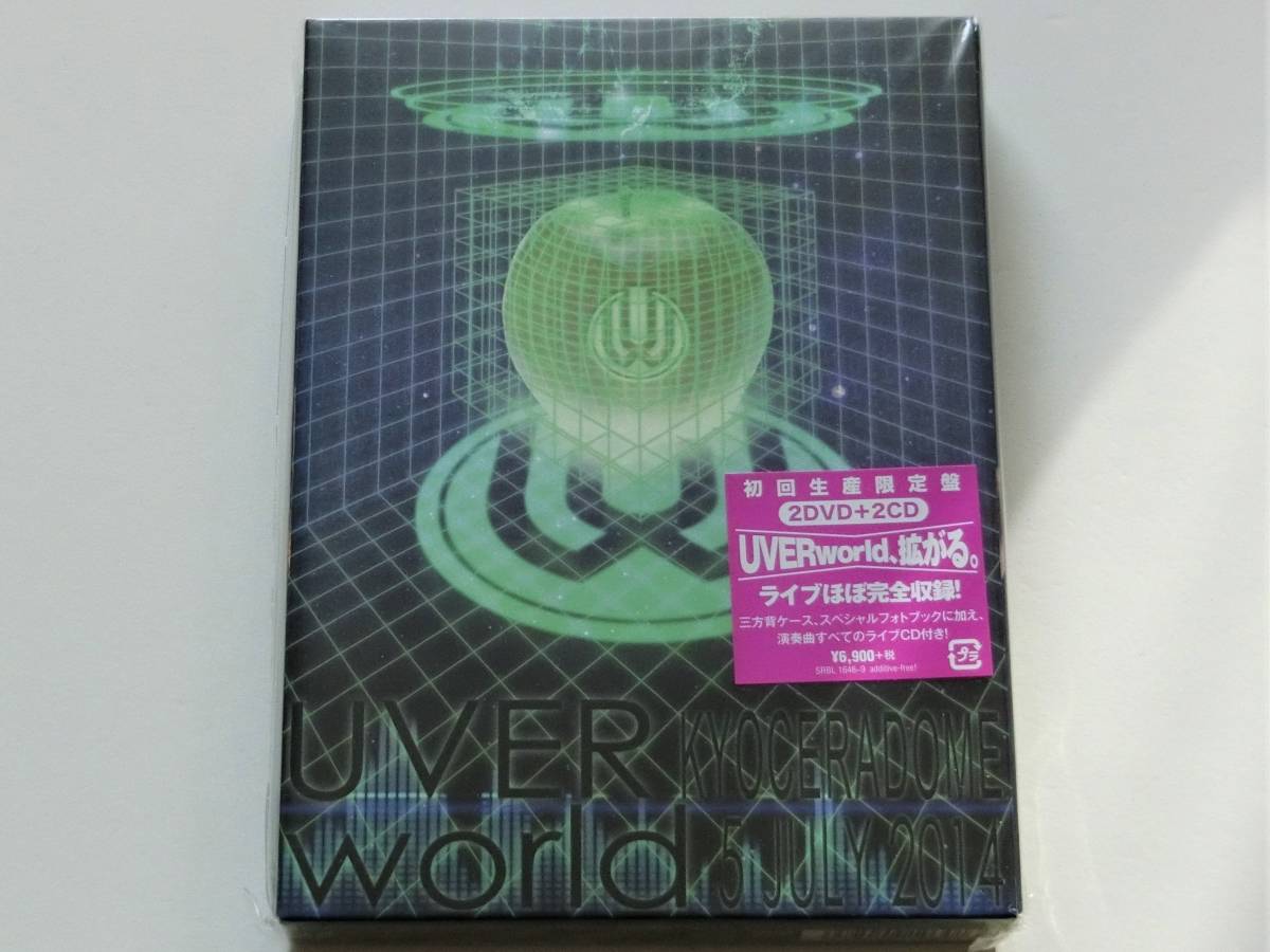 UVERworld LIVE at KYOCERA DOME OSAKA (初回生産限定盤) 2DVD+2CD 新品未開封 _画像1