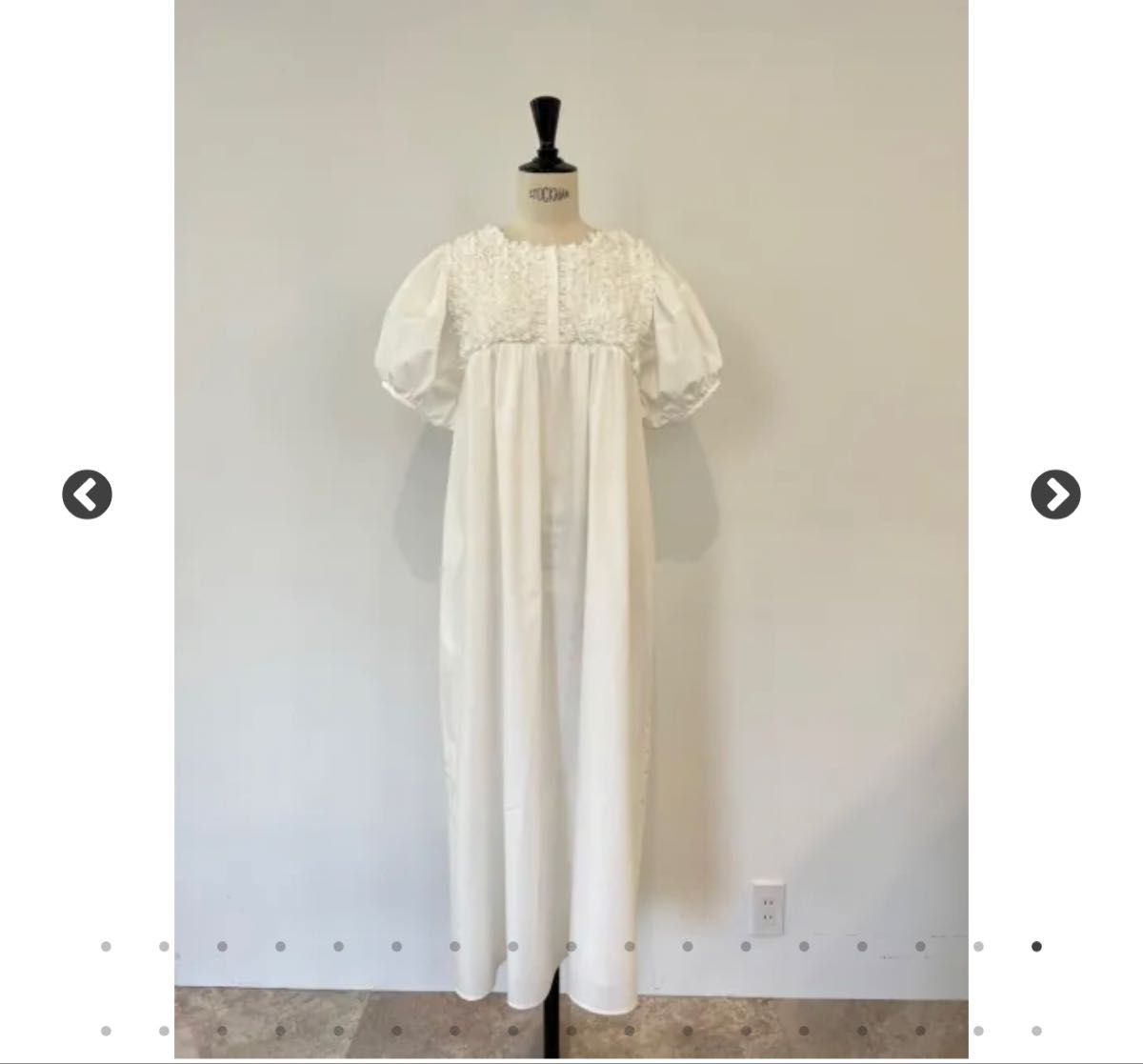 ワンピース rosymonster AJISAI mini frill puff OP ロージーモンスター AJISAI mini frill puff OP新品未使用