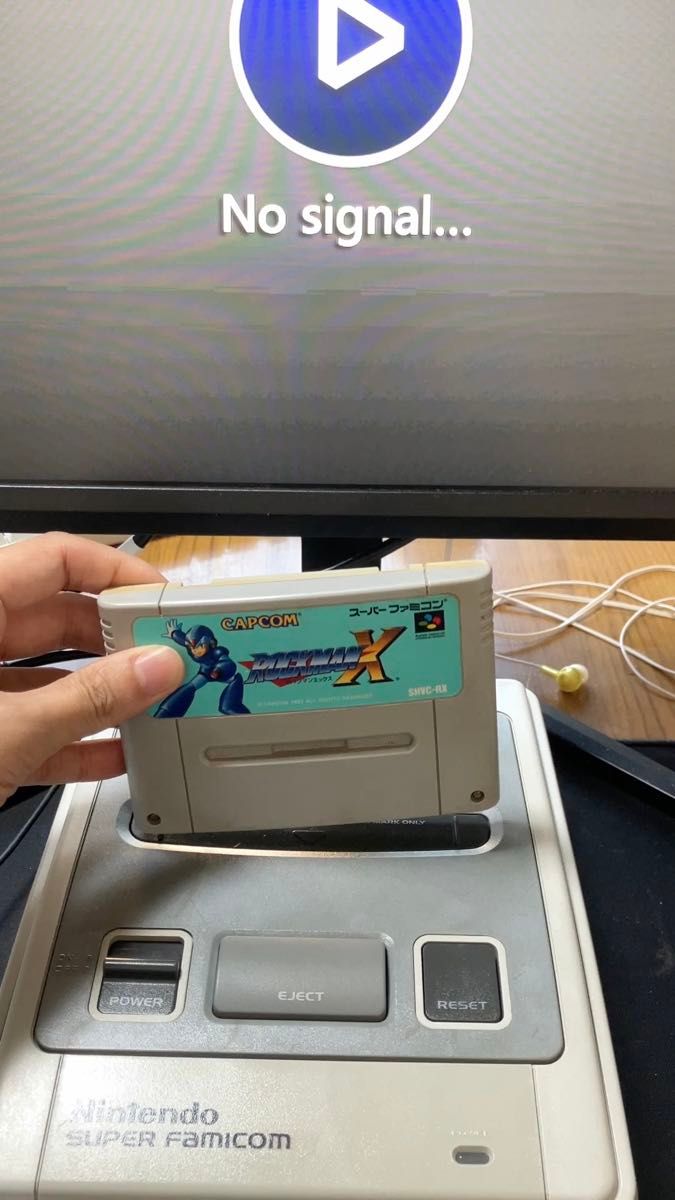 ロックマンX スーパーファミコン ソフト 中古品