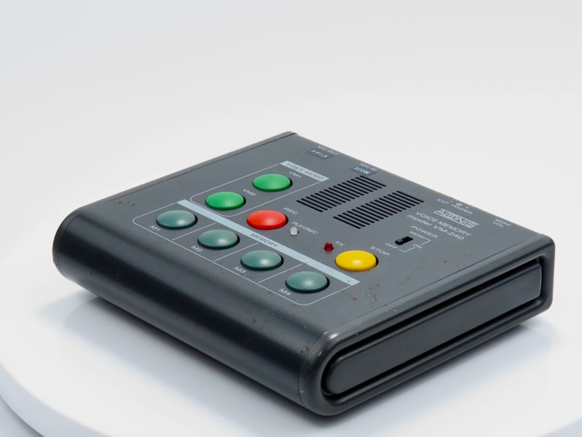 アドニス ボイスメモリー VM-240 VM-240 アドニス CQマシン マイクのおまけ付き|Yahoo!フリマ