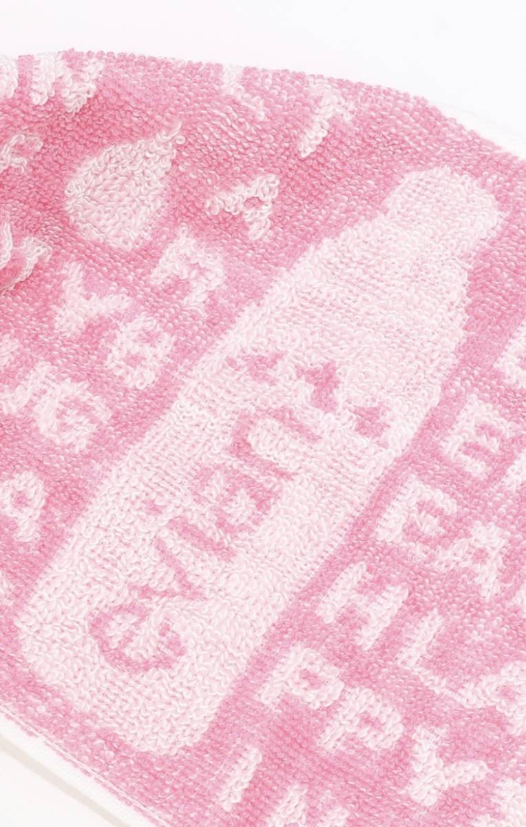 ## complete sale goods ## Afternoon Tea * shrimp Anne EVIAN collaboration AfternoonTea pink color cool neck towel . middle . measures COOL pocket attaching 92*8cm made in Japan 