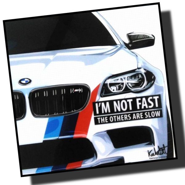 BMW M デザイン1 海外グラフィックアートパネル 木製 壁掛け ポップアート 絵画 ポスター インテリア Studie アルピナ_画像1