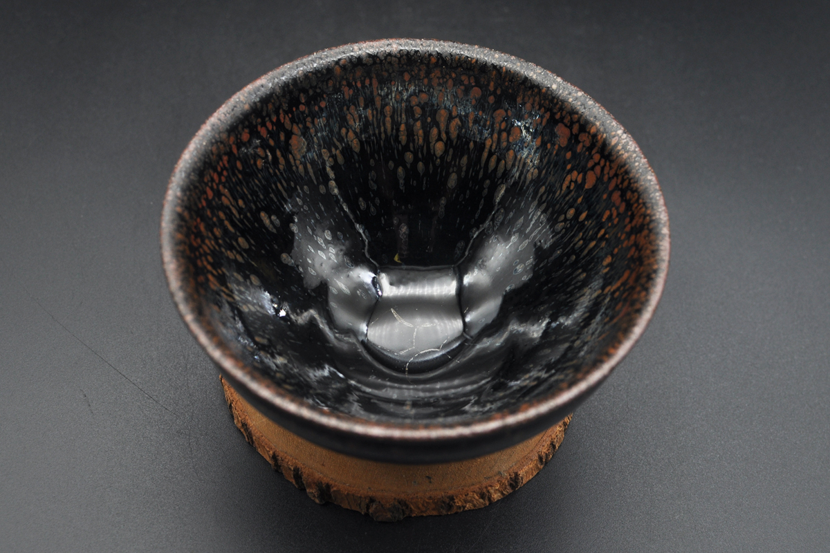 ☆唐物古玩古董☆宋時代 建窯 希少珍品 曜変 桜天目茶碗 art-school.ks.ua