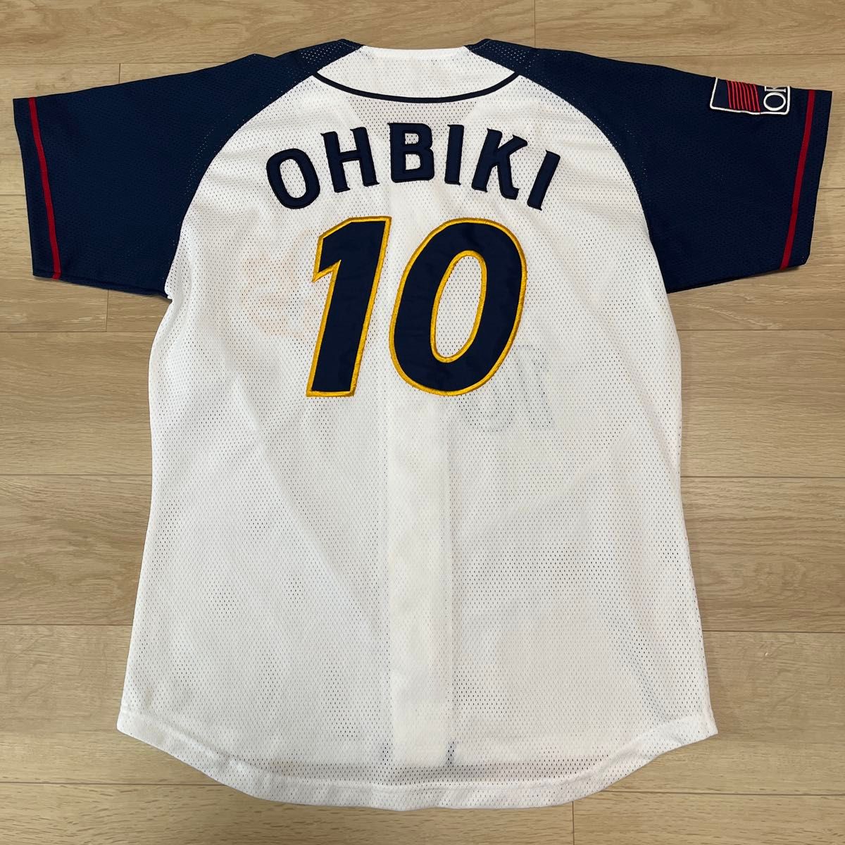 オリックスバファローズ 星野 刺繍ユニフォーム オリックスバファローズ 刺繍ユニフォーム 大引 価格の相談可能