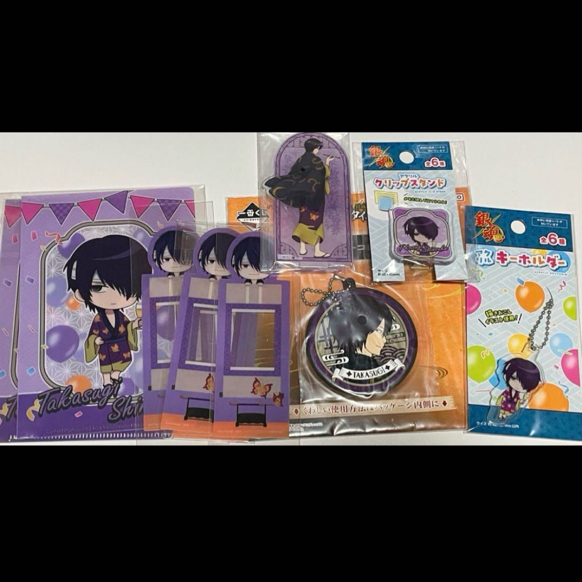 高杉晋助 フィギュア アクスタ 9点セット 銀魂 高杉晋助 9点セット|Yahoo!フリマ(旧PayPayフリマ)