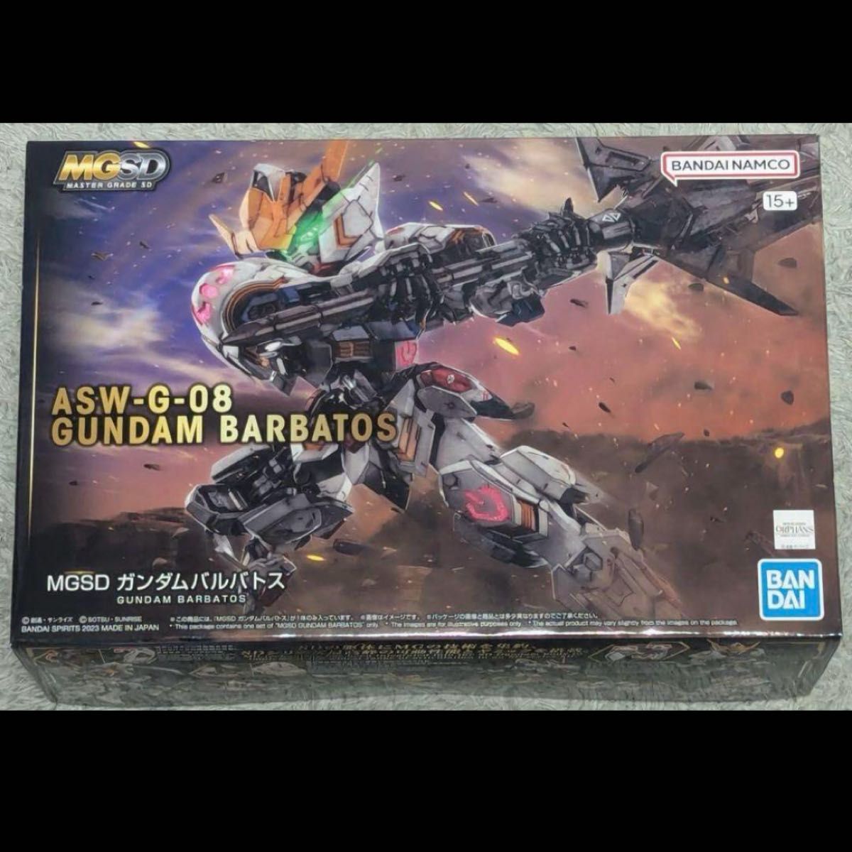★新品未開封★箱凹あり MGSD ガンダムバルバトス ASW-G-08 ☆新品未開封☆箱凹あり MGSD ガンダムバルバトス ASW-G-08 MGSD